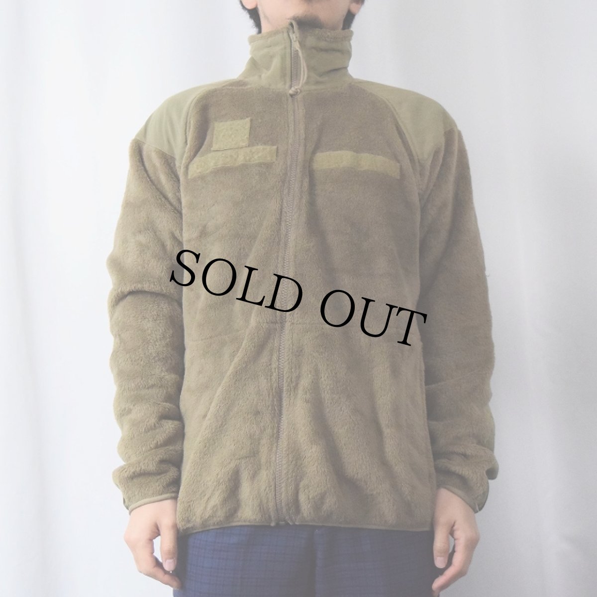 画像2: U.S.MILITARY ECWCS GEN3 Cold Weather コヨーテフリースジャケット SMALL-LONG (2)