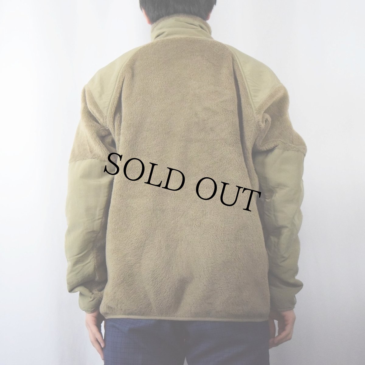 画像3: U.S.MILITARY ECWCS GEN3 Cold Weather コヨーテフリースジャケット SMALL-LONG (3)