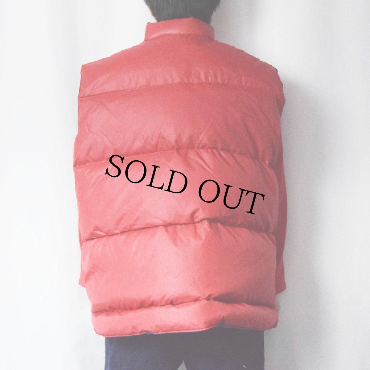 画像6: 70's〜 リバーシブルダウンベスト F (6)