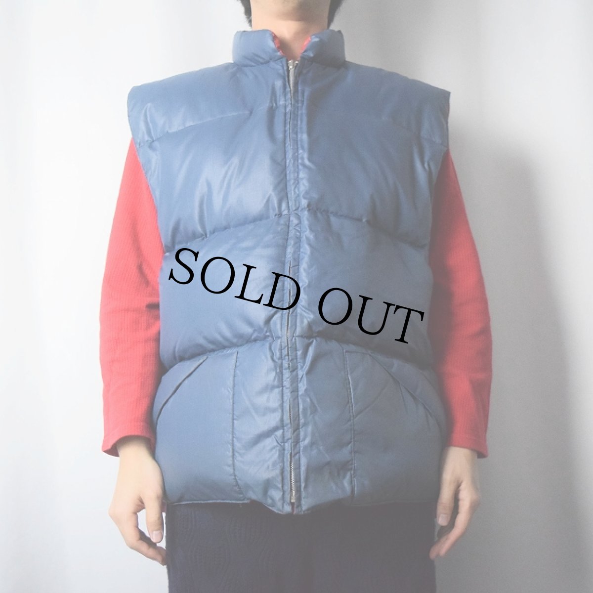 画像3: 70's〜 リバーシブルダウンベスト F (3)