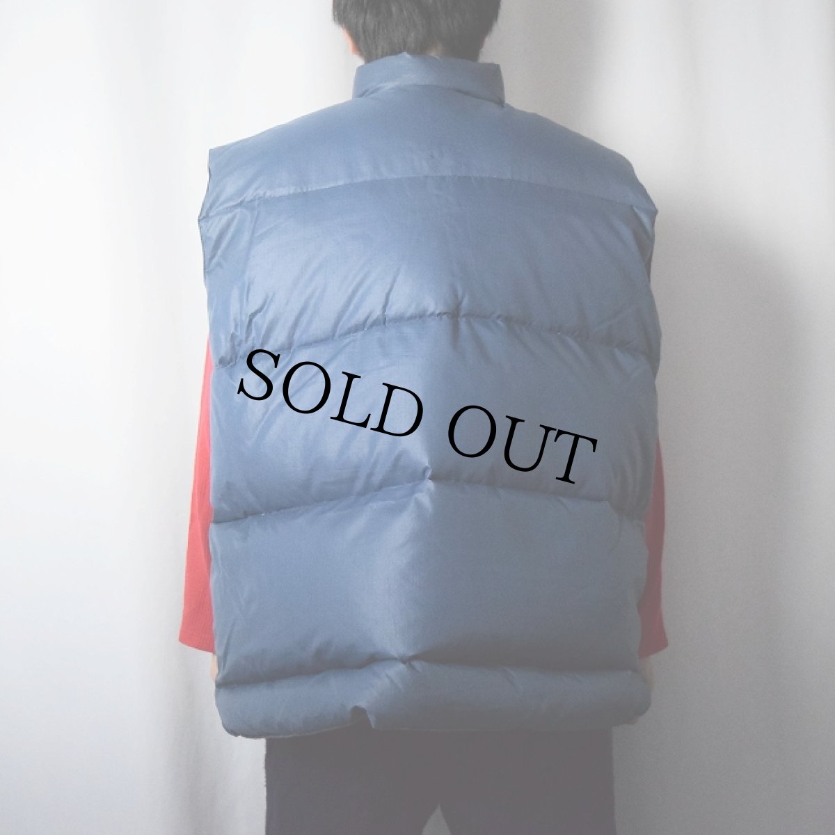 画像4: 70's〜 リバーシブルダウンベスト F (4)