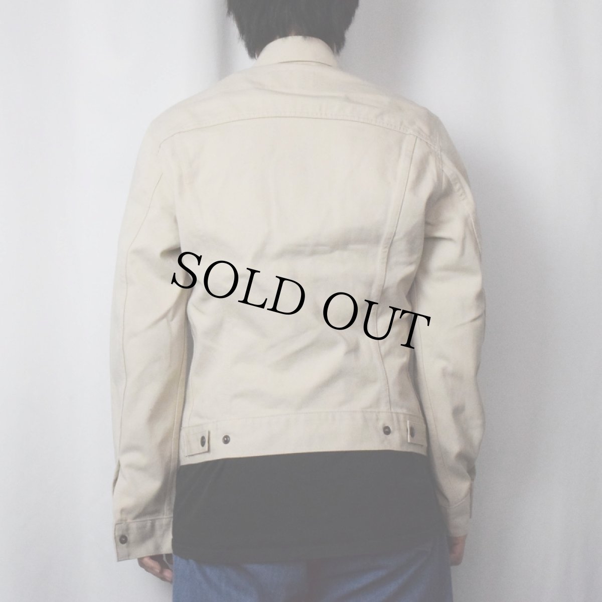 画像3: 90's Levi's ITALY製 STA-PREST JACKET L  (3)