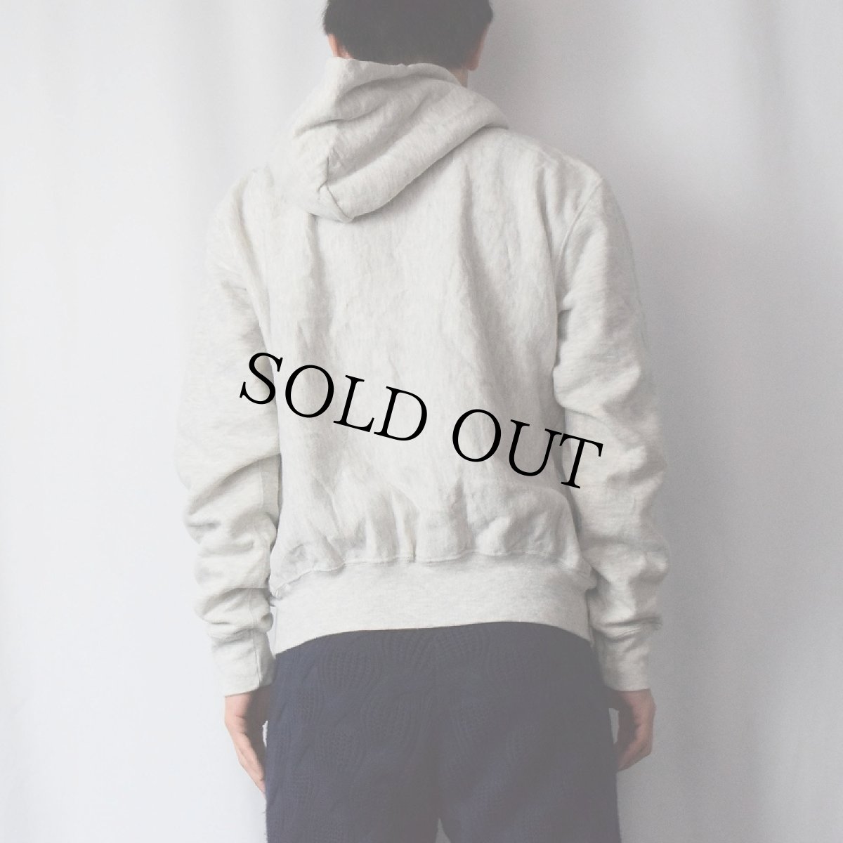 画像3: 90's Champion USA製 "ARMY" スウェットジップパーカー M (3)