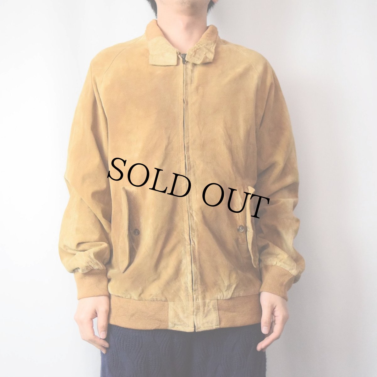 画像2: 70〜80's L.L.Bean USA製 スエードレザージャケット 40L (2)