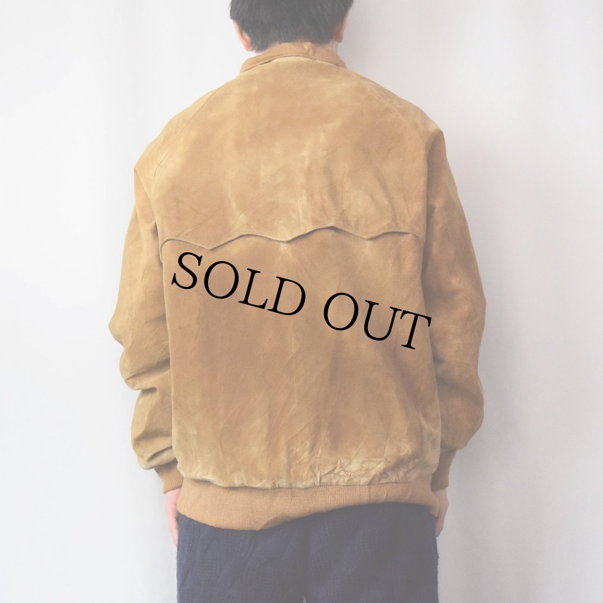 画像3: 70〜80's L.L.Bean USA製 スエードレザージャケット 40L (3)