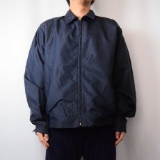 画像2: 60's McGREGOR USA製 "Nylon Anti-Freeze" ボアライナー ナイロンスイングトップ NAVY SIZE42 LONG (2)