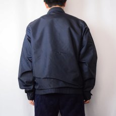 画像3: 60's McGREGOR USA製 "Nylon Anti-Freeze" ボアライナー ナイロンスイングトップ NAVY SIZE42 LONG (3)