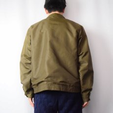 画像3: 60's McGREGOR USA製 "Nylon Anti-Freeze" ボアライナー ナイロンスイングトップ BROWN SIZE42 (3)