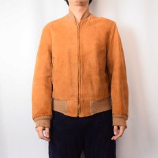 画像2: 〜60's スエードレザージャケット  (2)