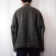 画像3: Levi's ブラックデニムジャケット  (3)