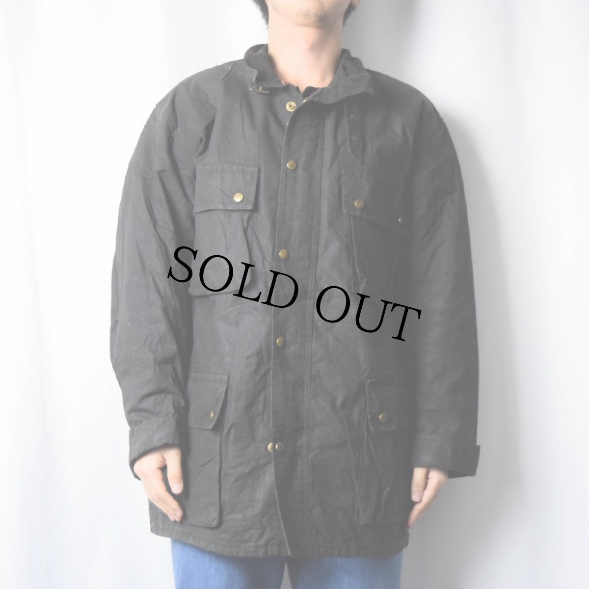 画像3: Reico DIE STARKE MARKE オイルドジャケット L (3)