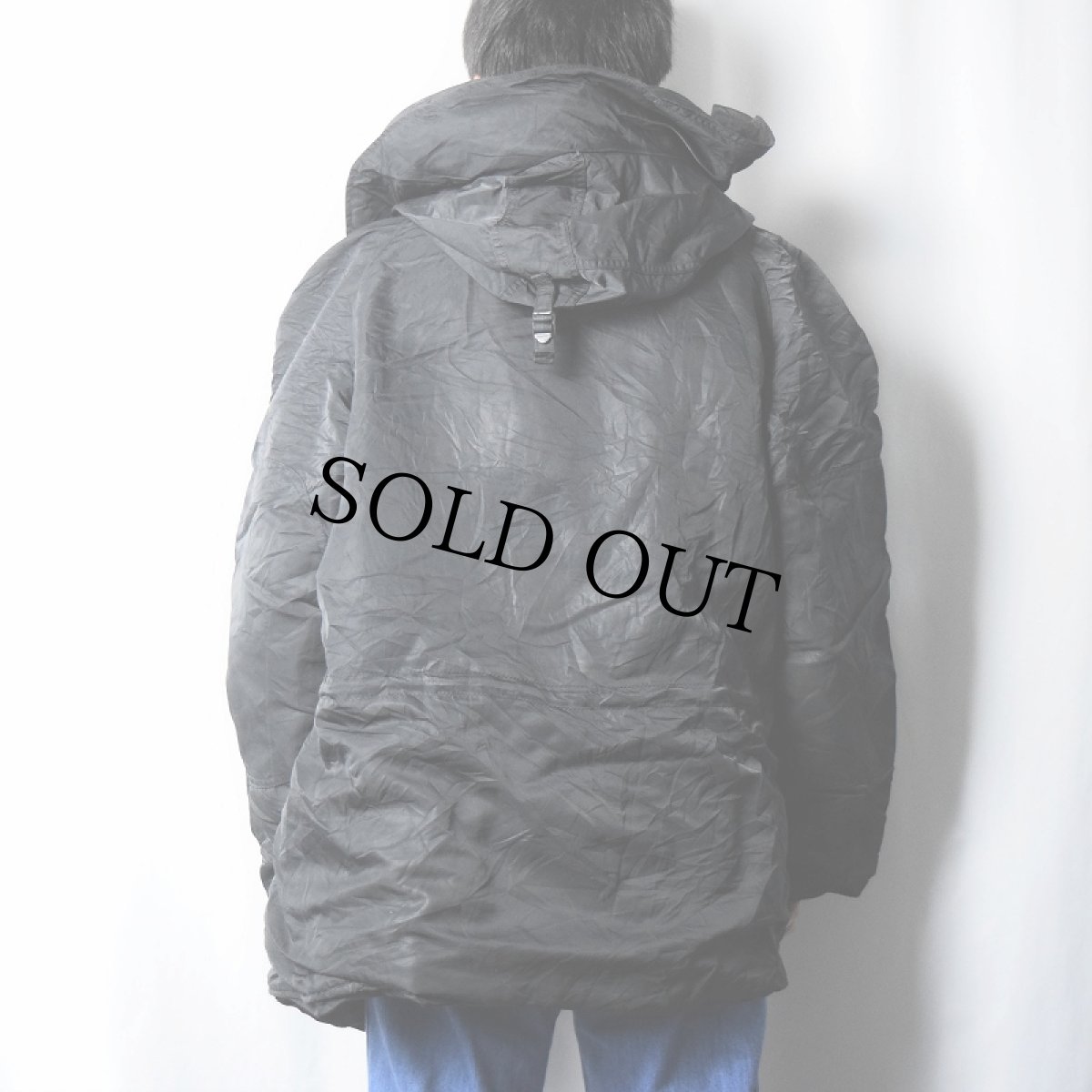 画像3: 民間品 ALPHA INDUSTRIES,INC. "N-3B TYPE" フライトジャケット BLACK L (3)