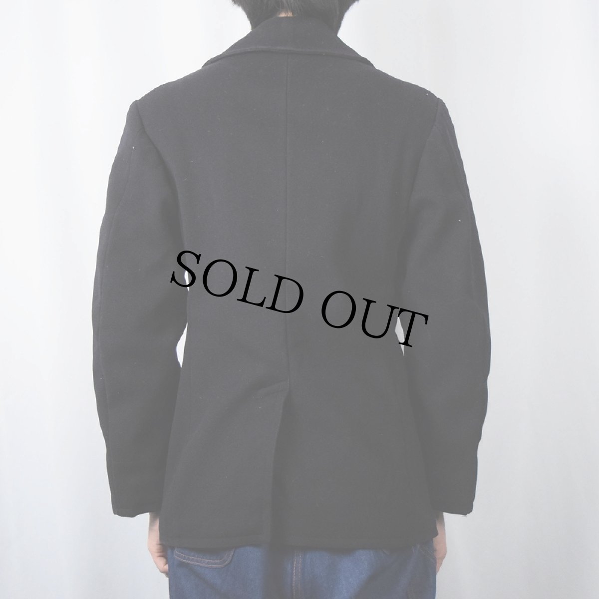 画像3: 40's U.S.NAVY 10ボタン Pコート (3)