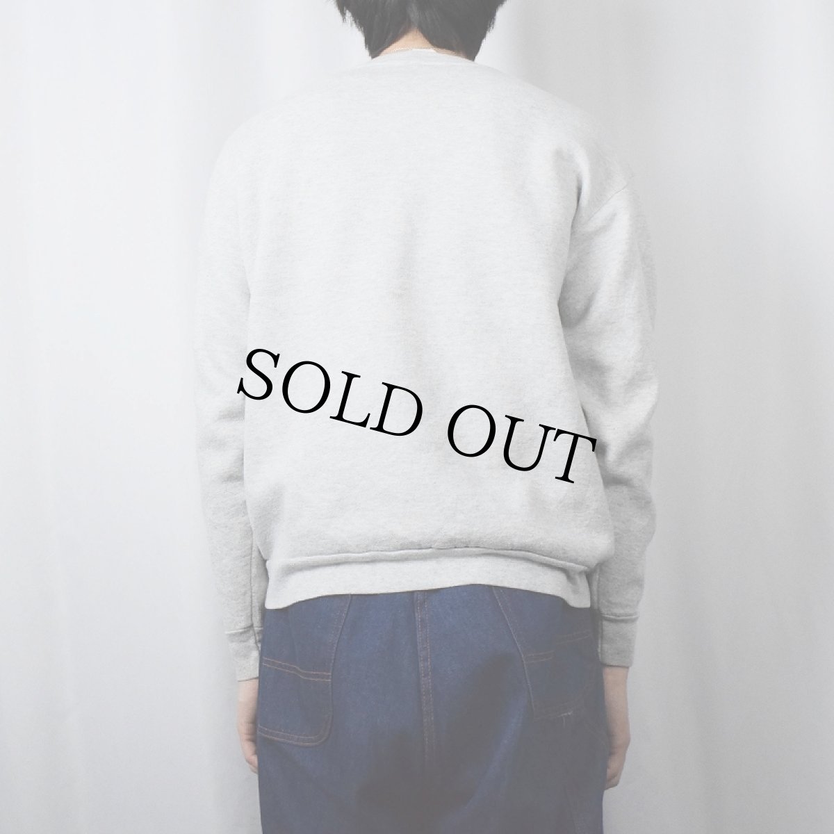 画像3: 2000's U.S.ARMY USA製 "ARMY" プリントスウェット M (3)