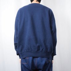 画像3: SOFEE "NAVY" 前V プリントスウェット NAVY XL (3)