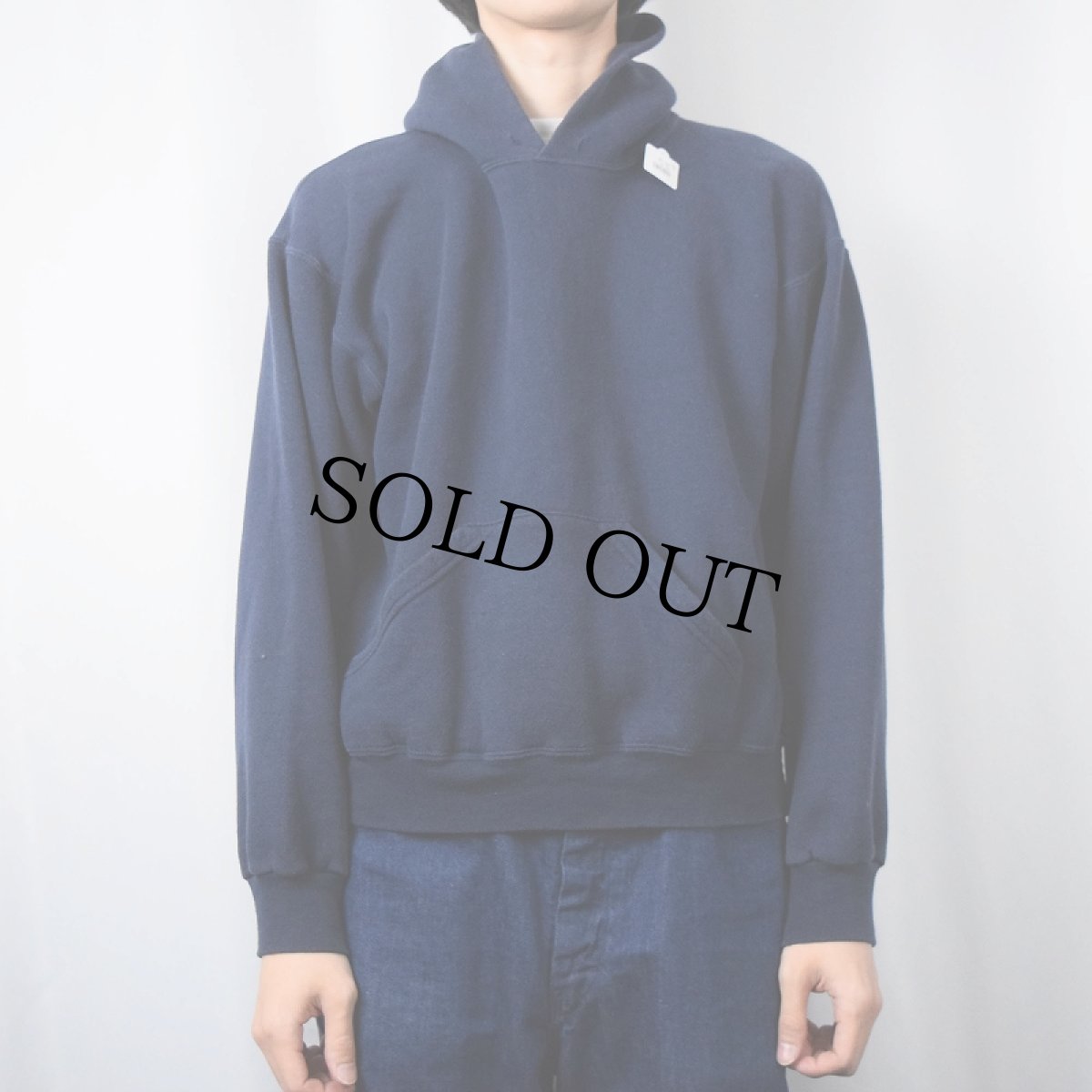 画像3: 90's SOFEE USA製 "NAVY" リフレクタープリントスウェット NAVY M (3)