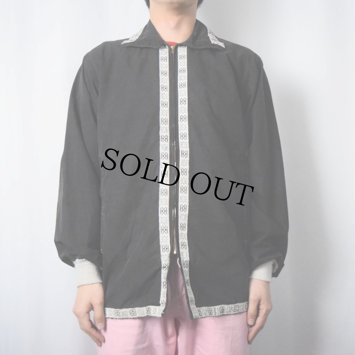 画像3: 50~60's J.C.Higgins コットンスキージャケット BLACK (3)