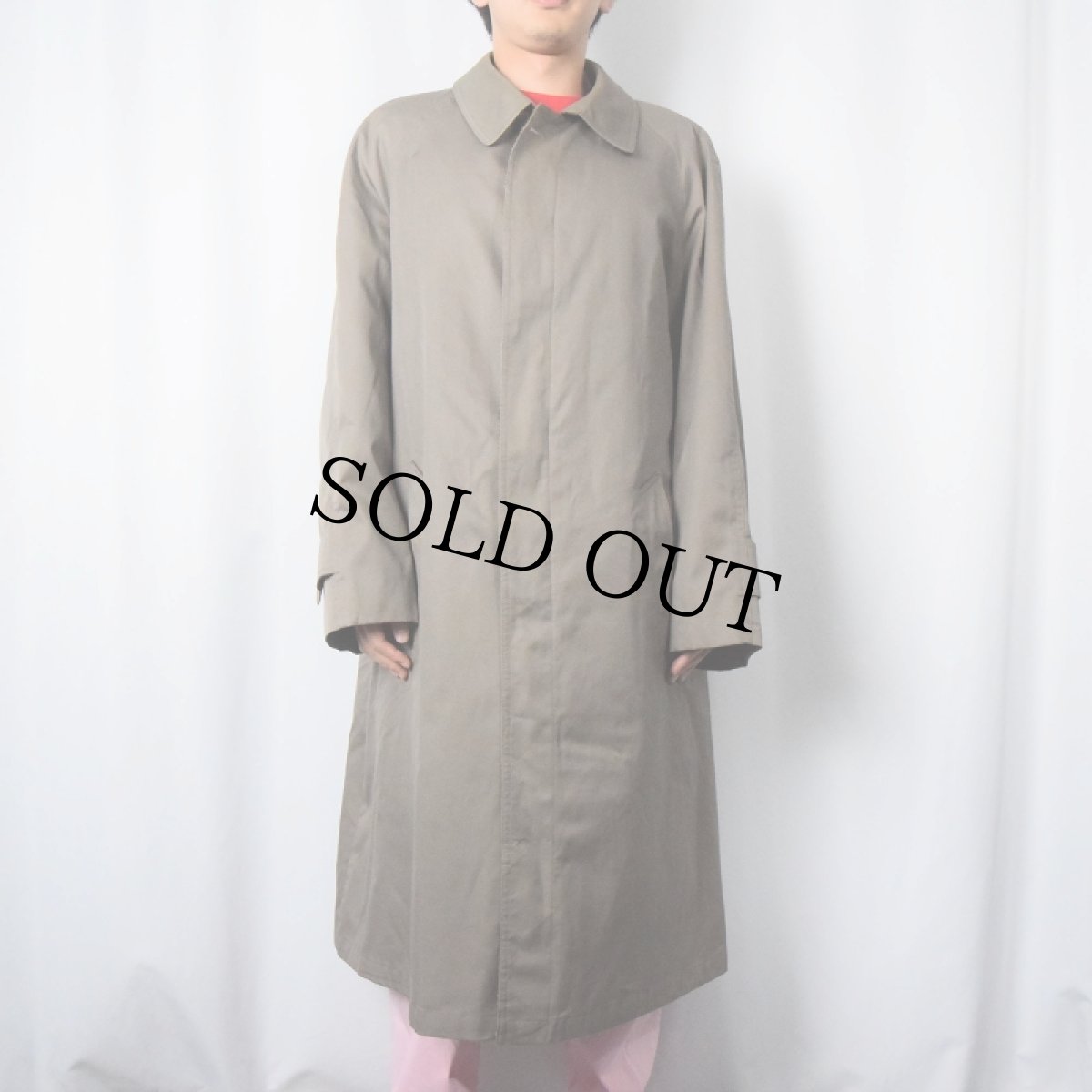 画像2: 80's Christian Dior MONSIEUR ステンカラーコート SIZE44L (2)