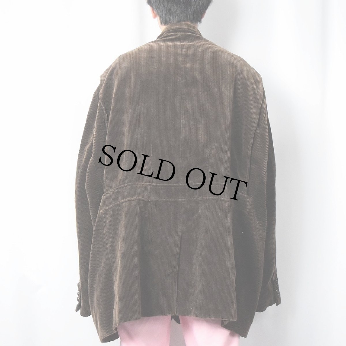 画像3: 90〜2000's POLO Ralph Lauren チンスト付き コーデュロイテーラードジャケット 4XB (3)