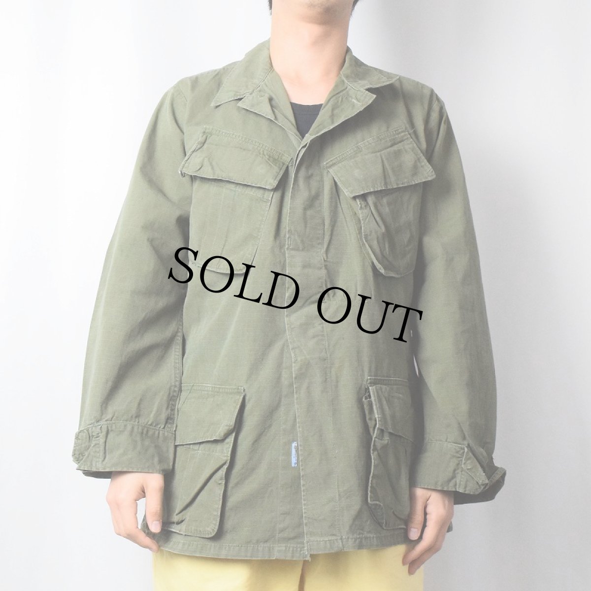 画像3: 60's U.S.AIR FORCE ジャングルファティーグジャケット 4th SMALL-REGULAR (3)