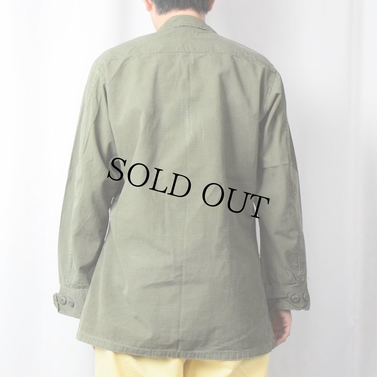 画像4: 60's U.S.AIR FORCE ジャングルファティーグジャケット 4th SMALL-REGULAR (4)