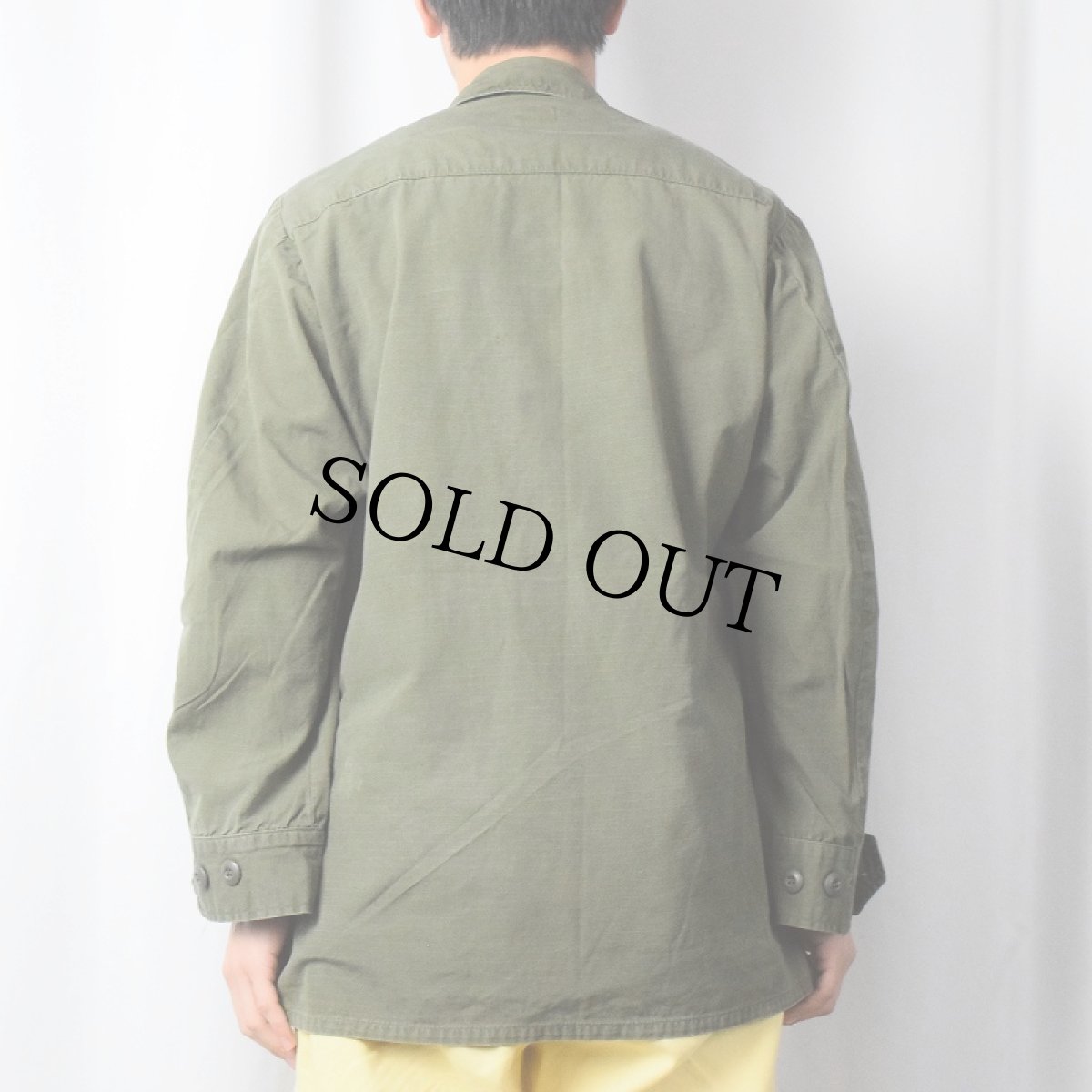 画像4: 70's U.S.AIR FORCE ジャングルファティーグジャケット 5th SMALL-REGULAR (4)