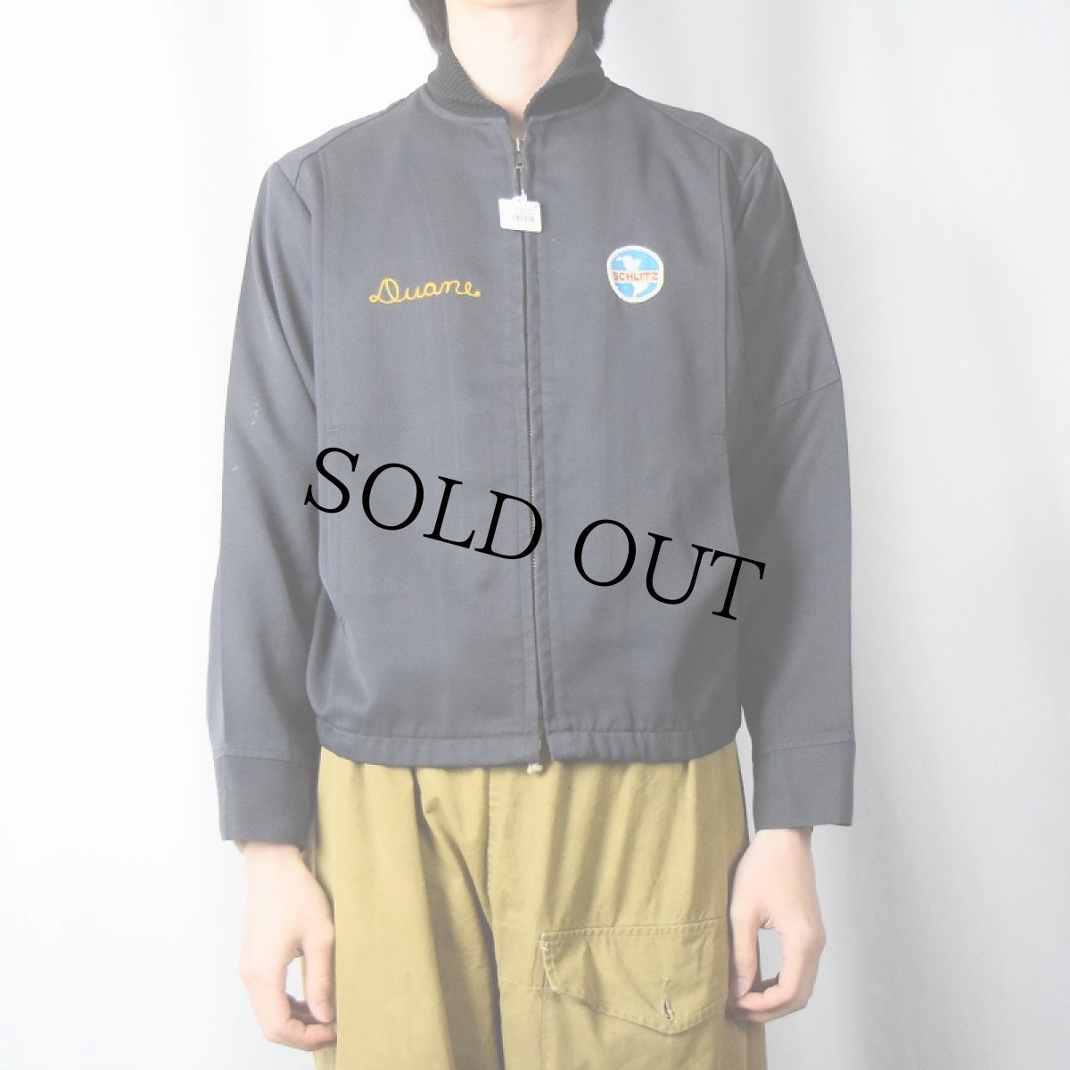 画像2: 70's Unitog USA製 パッチ付き ワークジャケット 42R (2)