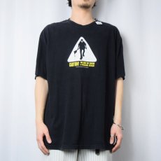 画像2: 2000's "隣人13号" ホラー映画Tシャツ XL (2)