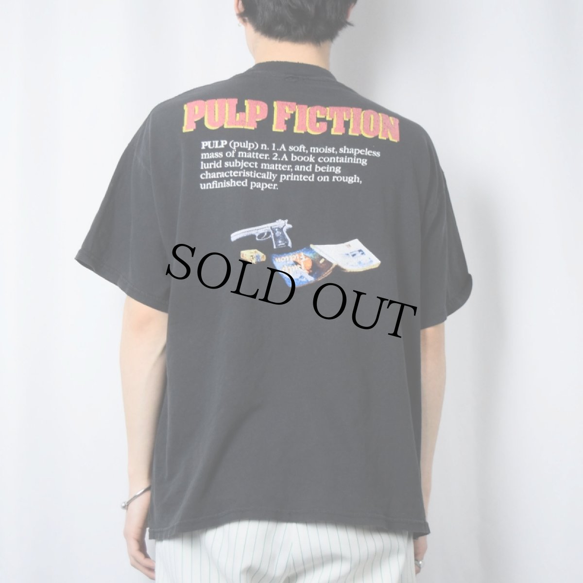 画像4: PULP FICTION クライム映画プリントTシャツ (4)