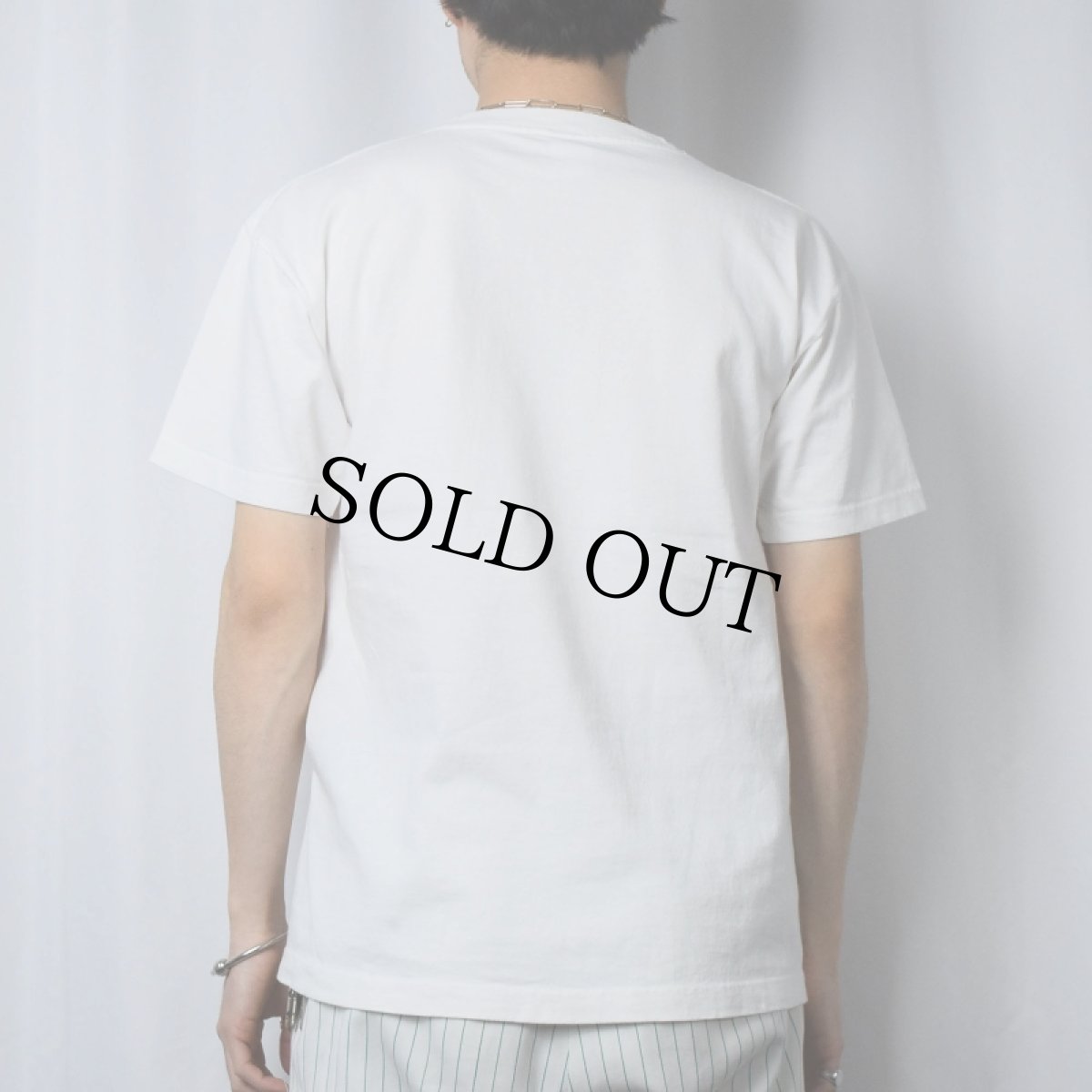 画像3: 2000's GUSTAV KLIMT "HOLDING A CAT HIS ARMS" 画家プリントTシャツ XL (3)