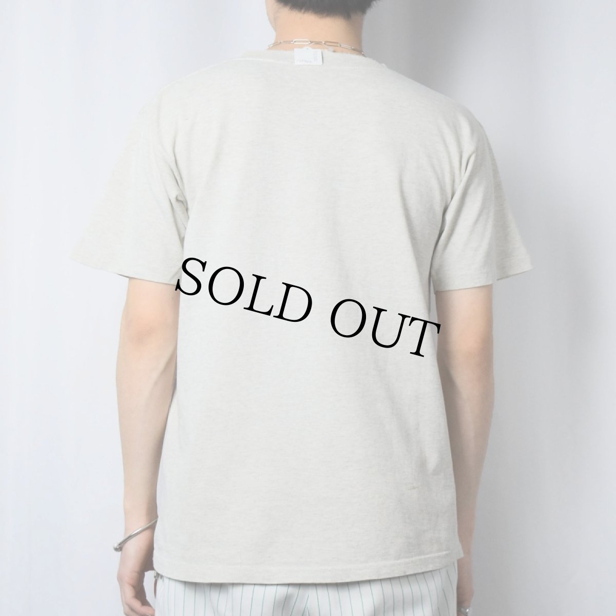 画像3: 90's RON ENGLISH "Vincent Van Gogh Sunflowers × Jeff Koons Rabbit" アートプリントTシャツ (3)