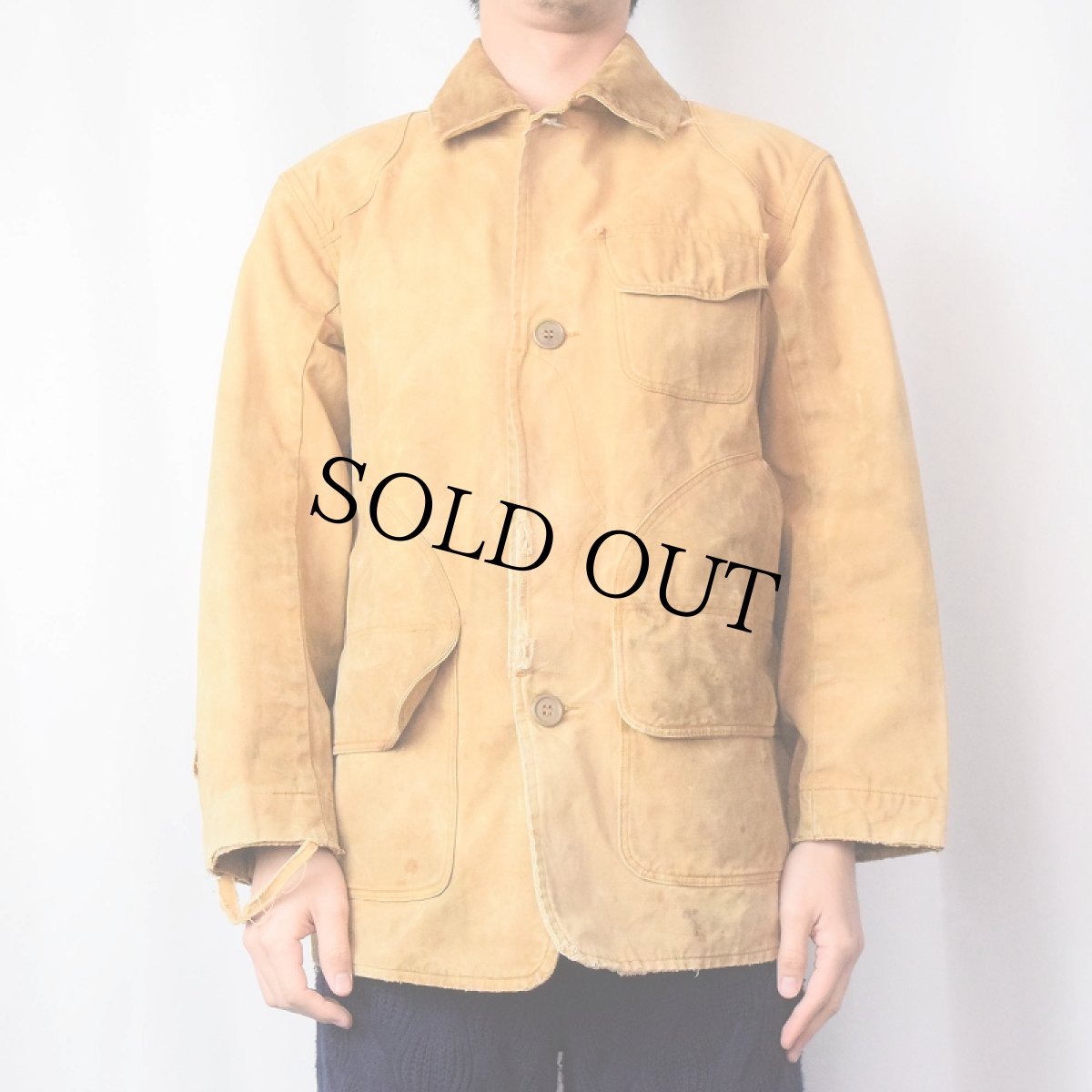 画像3: 30〜40's Dry Buck ダックハンティングジャケット (3)