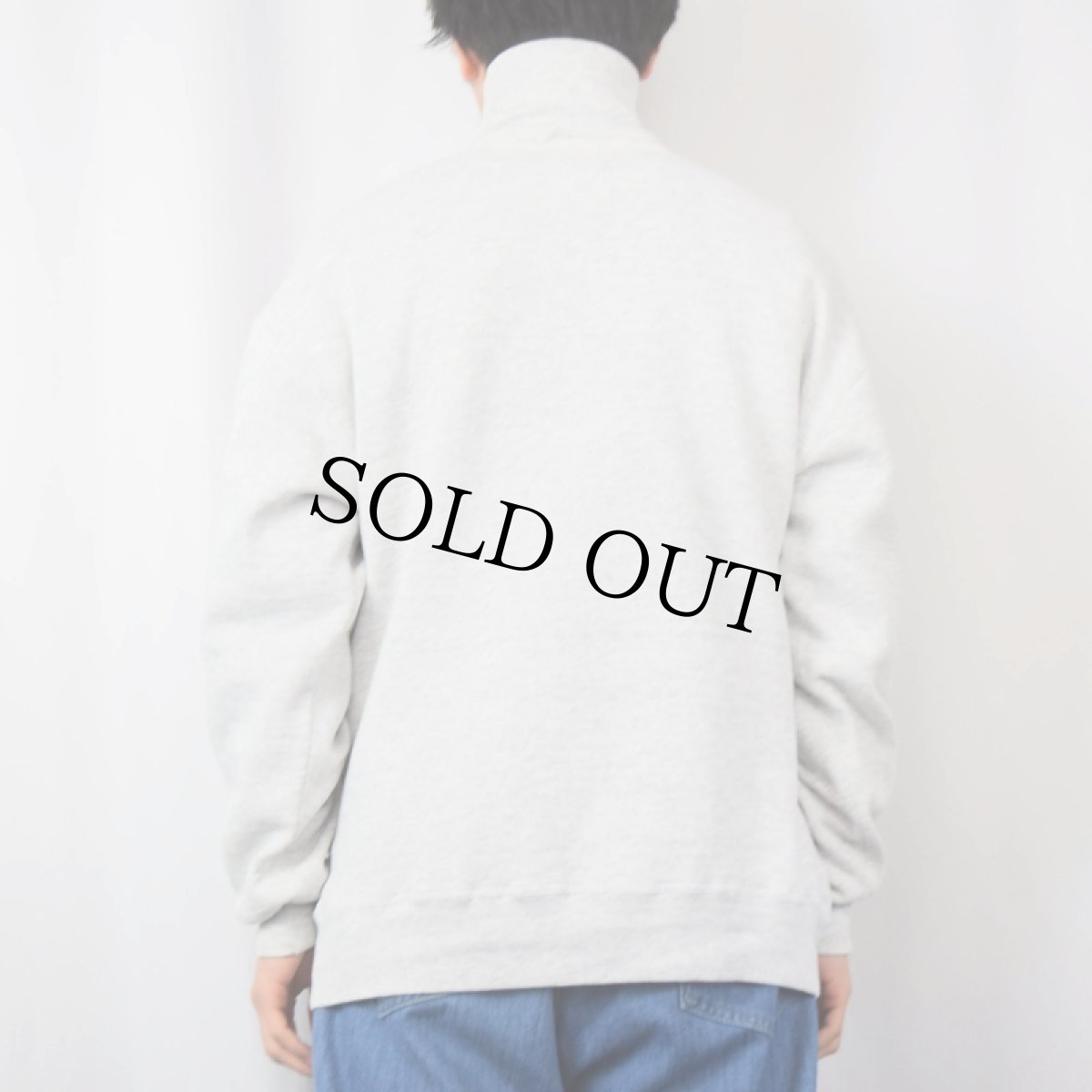 画像3: 90's RUSSEL ATHELETIC "TENNESSEE" タートルネック 発泡プリントスウェット (3)