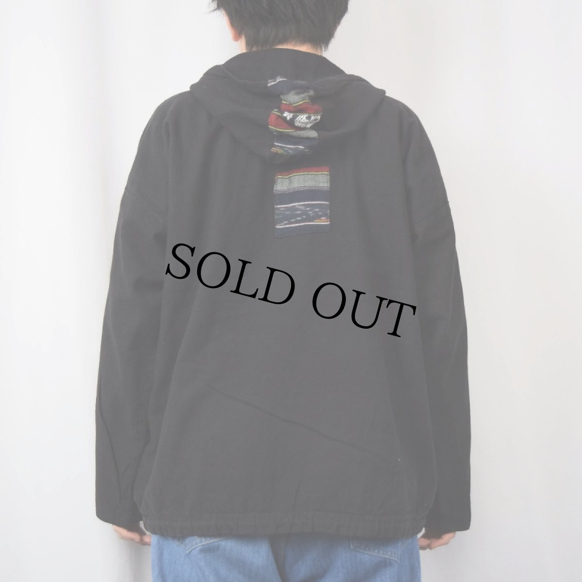 画像4: 民族柄 プルオーバージャケット (4)