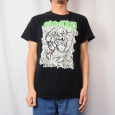 画像2: 90's SKATENIGS × KOZIK パンクインダストリアルメタルバンドTシャツ  (2)