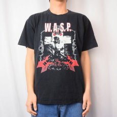 画像2: W.A.S.P ヘヴィメタルバンドTシャツ L (2)