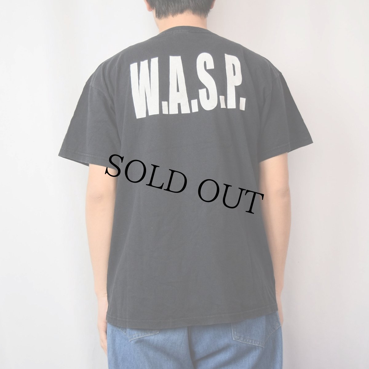 画像3: W.A.S.P ヘヴィメタルバンドTシャツ L (3)