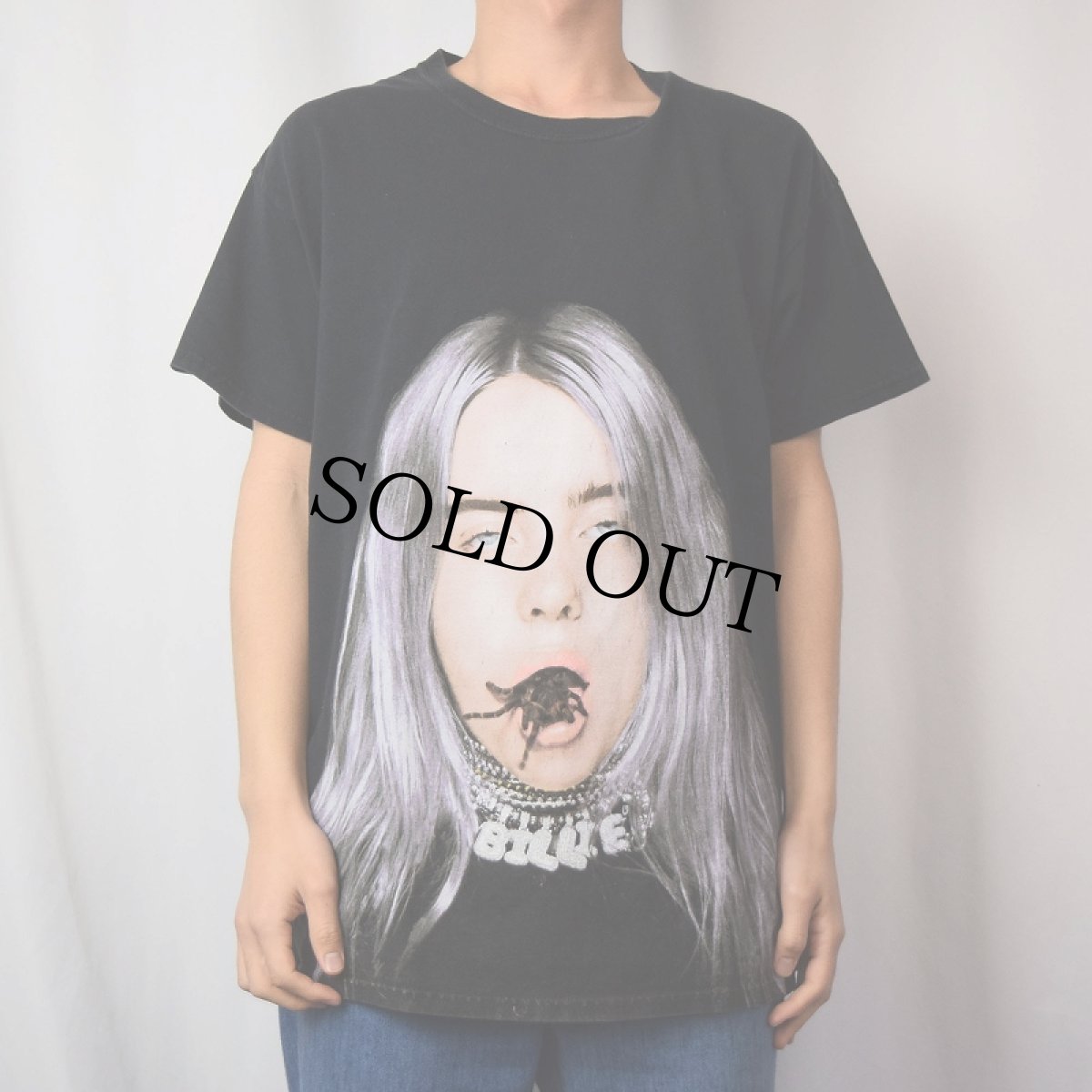 画像2: Billie Eilish "you should see me in a crown" ミュージシャンTシャツ L (2)