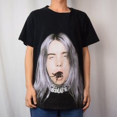 画像2: Billie Eilish "you should see me in a crown" ミュージシャンTシャツ L (2)