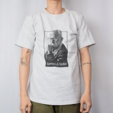 画像2: 90's Barnes & Noble USA製 "James A. Michener" 小説家プリントTシャツ L (2)