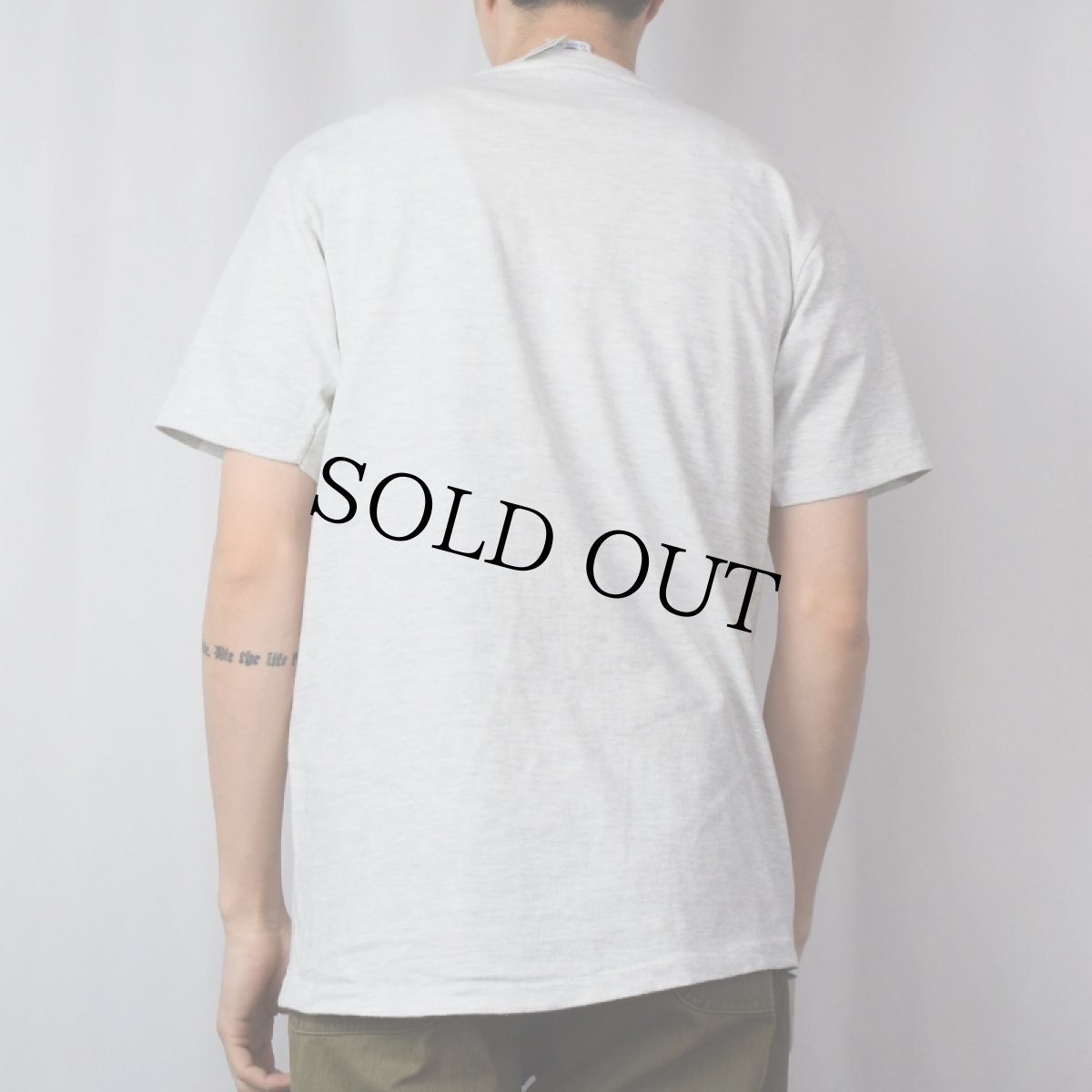 画像3: 90's Barnes & Noble USA製 "James A. Michener" 小説家プリントTシャツ L (3)