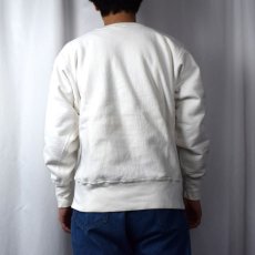 画像4: 90's Champion REVERSE WEAVE USA製 "Kellogg" ロゴ刺繍スウェット L (4)