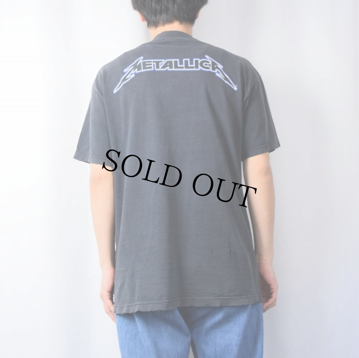 画像3: 00's METALLICA Spuindo イラストプリント ヘヴィメタルバンドTシャツ BLACK L (3)