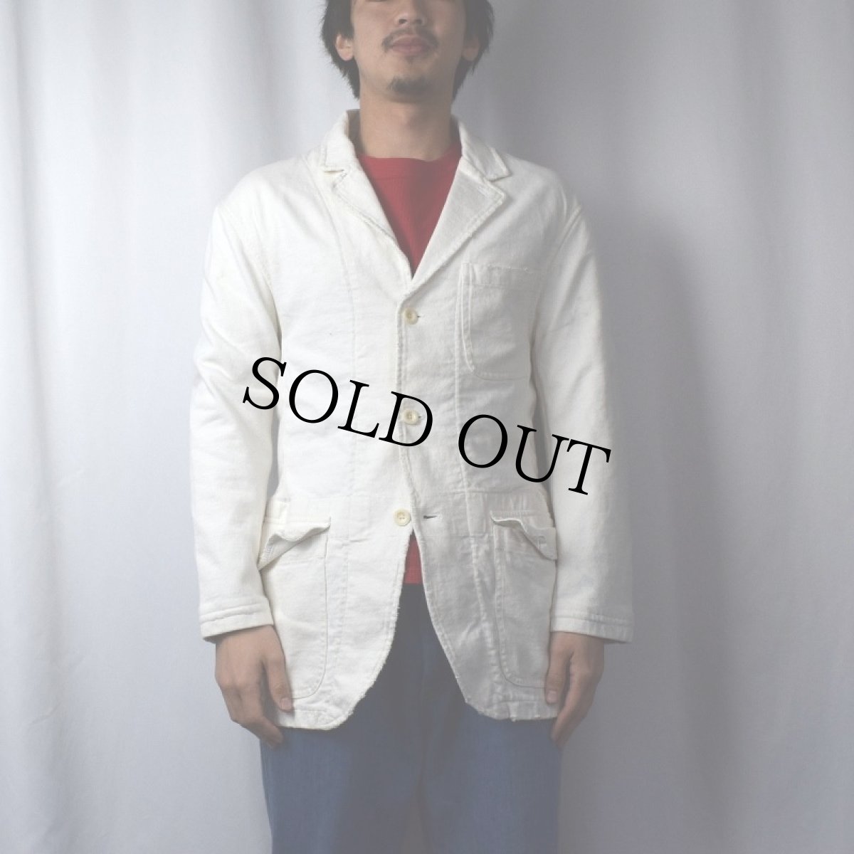 画像3: POLO Ralph Lauren コットンテーラードジャケット L (3)