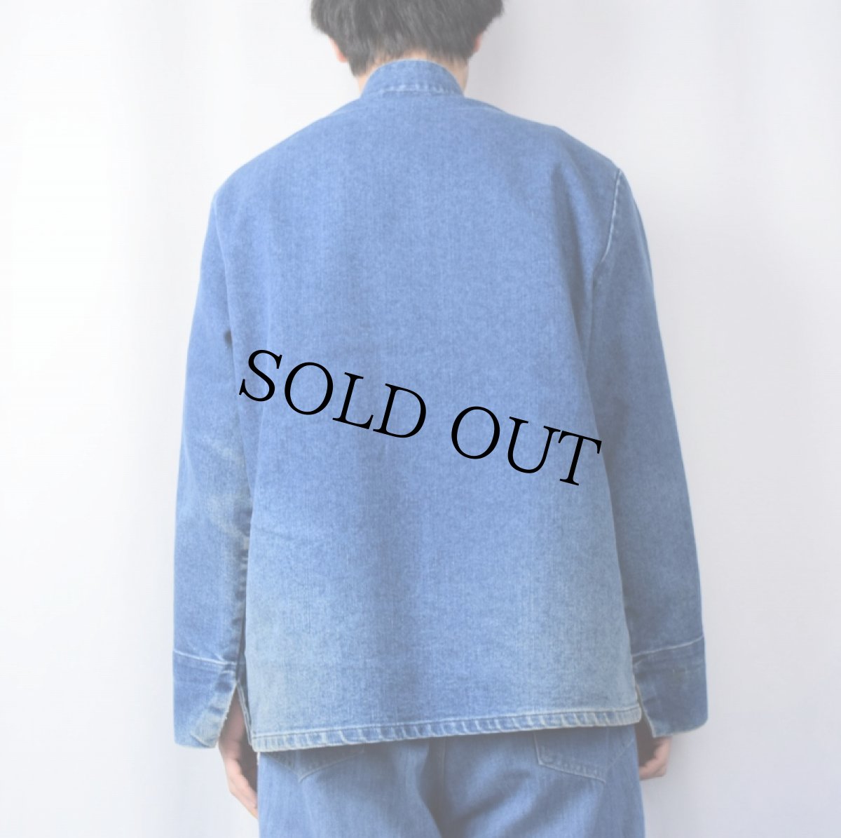 画像3: デニムコックシャツ M (3)