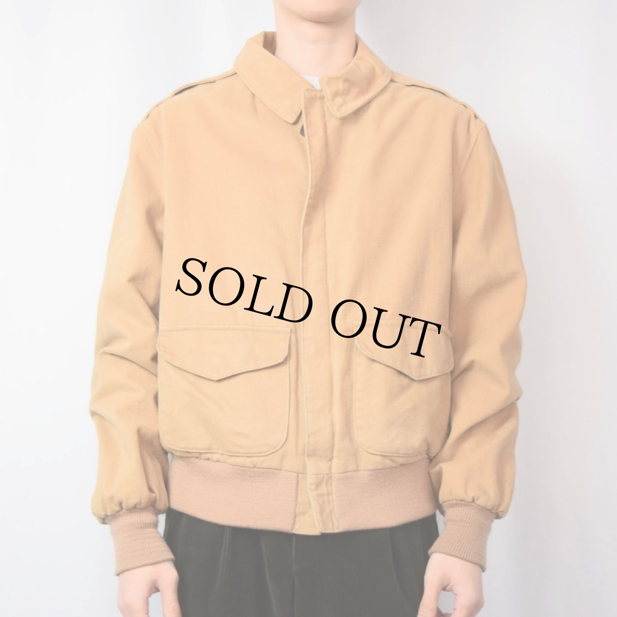 画像2: 70's AVIREX USA製 "A-2 TYPE" フライトジャケット L (2)