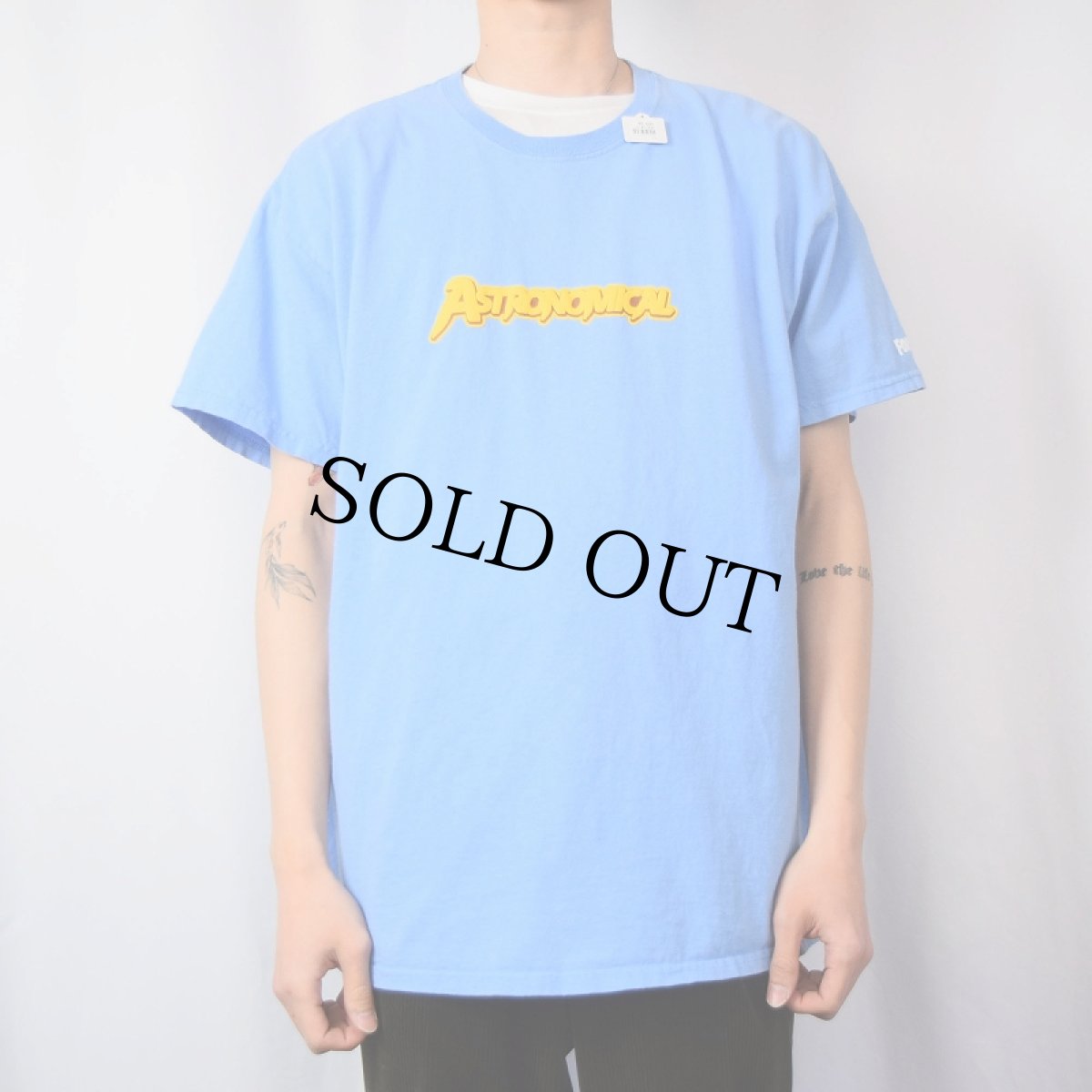 画像3: Cactus Jack "ASTRONOMICAL" ライフルプリントTシャツ L (3)