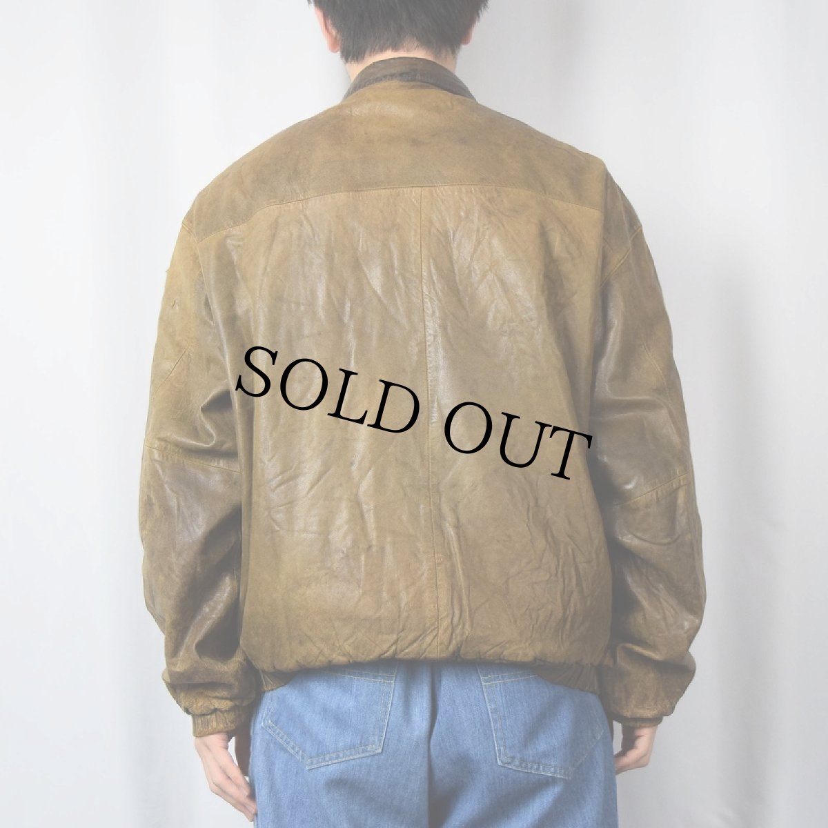 画像3: POLO Ralph Lauren レザージャケット L (3)