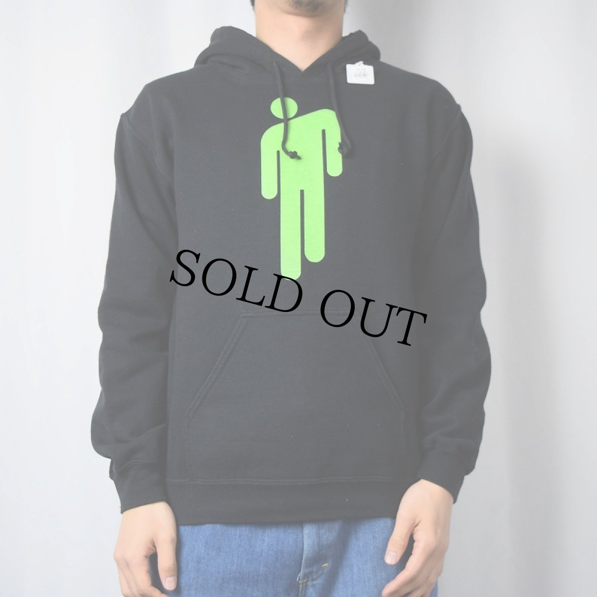 画像3: Billie Eilish "WORLD TOUR" ミュージシャンツアースウェットフーディー S (3)