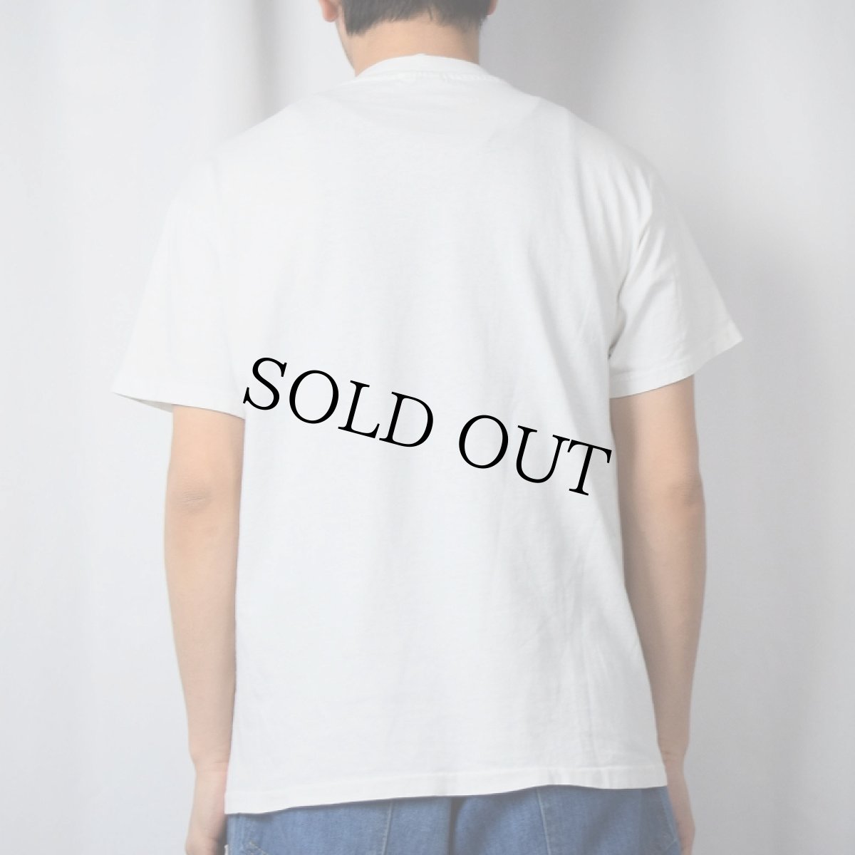 画像3: 90's USA製 "NATURE CAN'T BE RESTOCKED" 騙し絵 メッセージプリントTシャツ M (3)